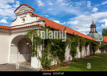 Barocke Wallfahrtskirche der Annahme, Klokoty, Tabor, Süd-Böhmen, Tschechische Republik Stockfoto