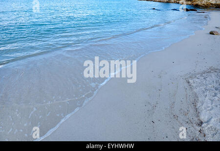 Sardinien, Italien: Strand von Cala Sabina in der Nähe von Golfo Aranci. Stockfoto