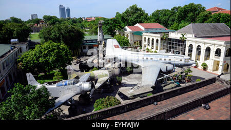 Vietnam Military History Museum, Hanoi, Vietnam. Stockfoto