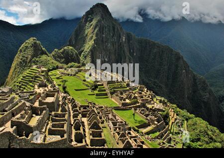 Machu Picchu, Region Cusco, Peru Stockfoto