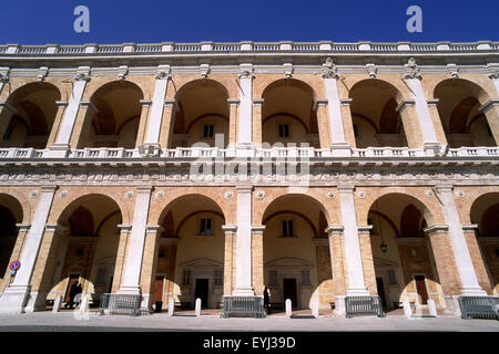 Italien, Le Marche, Loreto, Heiligtum Santa Casa, Palazzo Apostolico Stockfoto