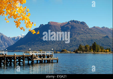 Herbst in Patagonien - Bariloche - Argentinien Stockfoto