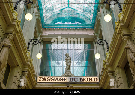 "Passage du Nord" in Brüssel Stockfoto