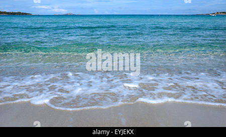Sardinien, Italien: Strand von Cala Sabina in der Nähe von Golfo Aranci. Stockfoto