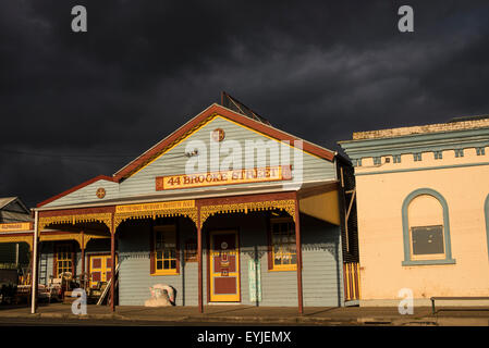 Mainstreet Geschäfte, Smythesdale, Victoria Stockfoto