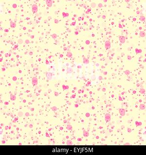 Vektor nahtlose Hintergrund. Spritzer von rosa Farbe Stock Vektor