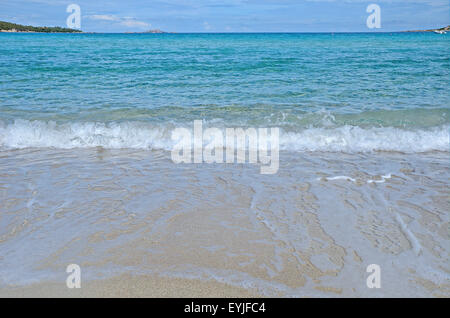 Sardinien, Italien: Strand von Cala Sabina in der Nähe von Golfo Aranci. Stockfoto