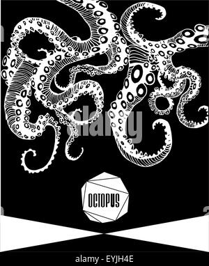 Hipster Anführungsstrich Infographic Hintergrund Stock Vektor