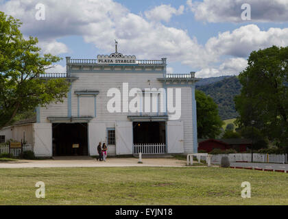 San Juan Bautista, CA, USA. 30. Juli 2015. Alte Mission San Juan Bautista, San Juan Bautista CA © Marty Bicek/ZUMA Draht/Alamy Live-Nachrichten Stockfoto