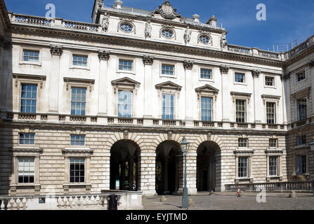 Somerset House Strand London England Stockfoto