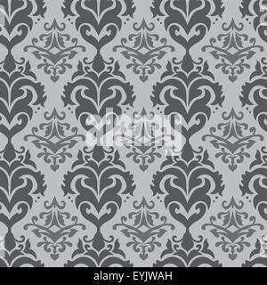 Nahtlose königlichen Hintergrund mit eleganten floralen Motiven und wirbelt im islamischen Stil Stock Vektor