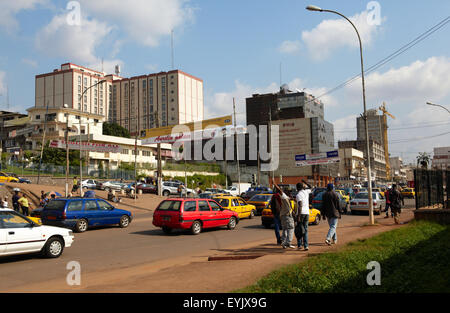 Afrika, Kamerun, Zentrum der Provinz, Stadt Yaounde Stockfoto