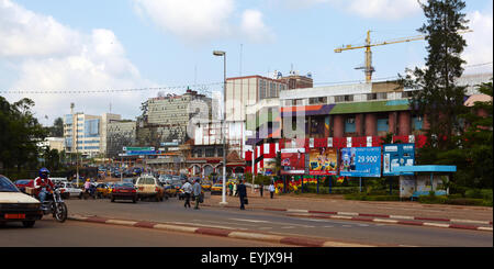 Afrika, Kamerun, Zentrum der Provinz, Stadt Yaounde Stockfoto