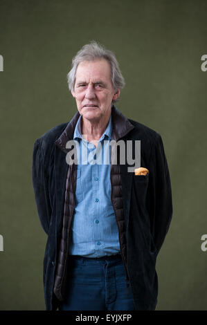 Englischer Journalist und Autor, John Keay, erscheinen auf dem Edinburgh International Book Festival Stockfoto