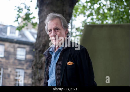 Englischer Journalist und Autor, John Keay, erscheinen auf dem Edinburgh International Book Festival Stockfoto