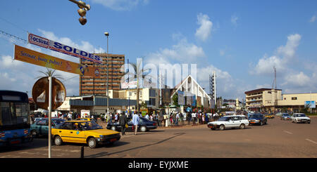 Afrika, Kamerun, Zentrum der Provinz, Stadt Yaounde Stockfoto