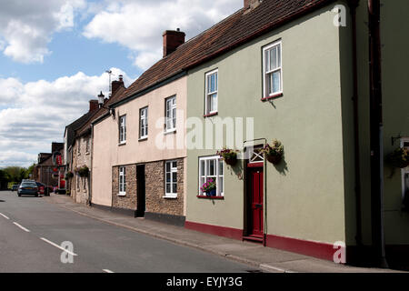 High Street, Wickwar, Gloucestershire, England, Vereinigtes Königreich Stockfoto