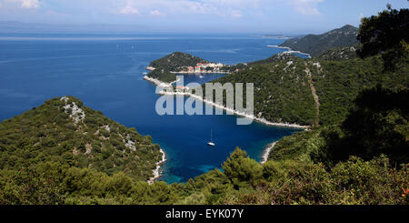 Europa, Kroatien, Dalmacia Provinz, Insel Lastovo, Adria, Zaklopatica Bucht, Stockfoto