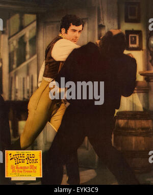 Kleinen alten New York 1940 - Filmplakat Stockfoto
