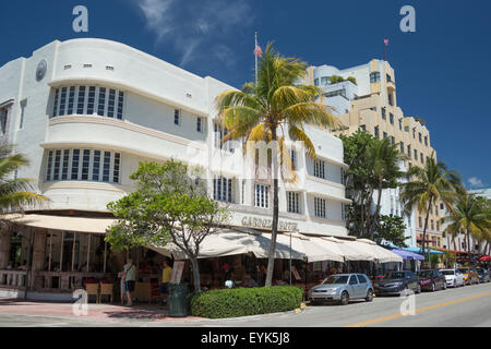 CARDOZO HOTEL OCEAN DRIVE MIAMI BEACH MIAMI FLORIDA USA Stockfoto