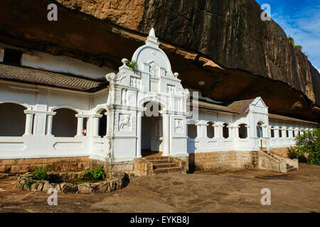 Nord-Zentralprovinz, Dambulla, Sri Lanka, Ceylon, buddhistische Höhle Tempel, UNESCO-Weltkulturerbe Stockfoto