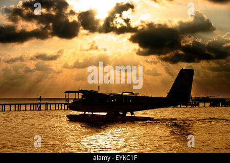 Maldivian Air taxi Stockfoto