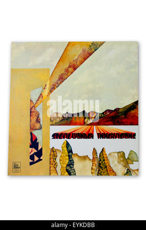 Stevie Wonder Innervisions aufzeichnen Album-cover Stockfoto