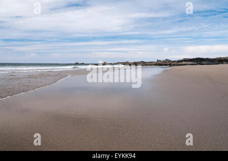 Einen ruhigen Moment in Saligo Bay, Isle of Islay, Schottland Stockfoto