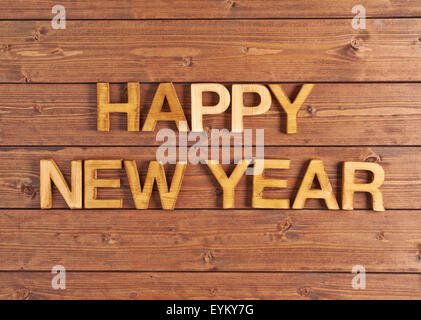 Happy New Year-Zusammensetzung Stockfoto