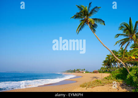 Sri Lanka, Southern Province, South Coast, Tangalle Strand Stockfoto