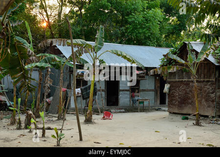 Dorfleben in Munshiganji, Bangladesch, Asien Stockfoto