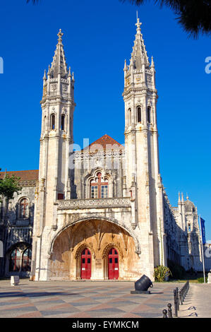 Museu de Marinha "Marine-Museum". Mosteiro Dos Jeronimos, das Hieronymus-Kloster. UNESCO-Weltkulturerbe, Belem. Lisbo Stockfoto