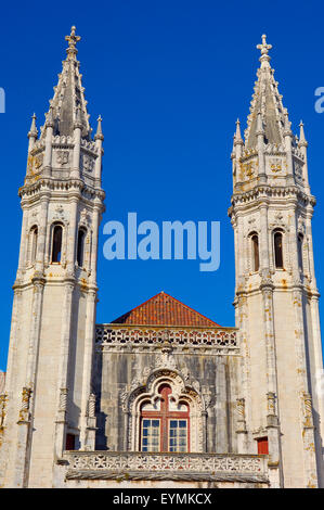 Museu de Marinha "Marine-Museum". Mosteiro Dos Jeronimos, das Hieronymus-Kloster. UNESCO-Weltkulturerbe, Belem. Lisbo Stockfoto