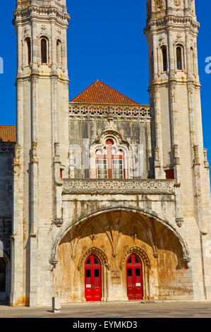 Museu de Marinha "Marine-Museum". Mosteiro Dos Jeronimos, das Hieronymus-Kloster. UNESCO-Weltkulturerbe, Belem. Lisbo Stockfoto