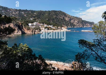 Aiguablava, Begur. Stockfoto