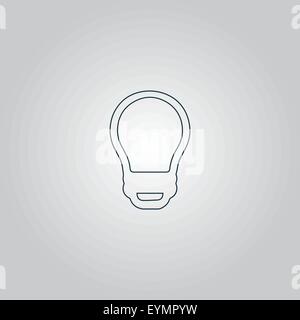 LED-Lampe, Vektor-Birne, isoliert Stock Vektor