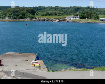 Loch Tuath, Isle of Mull, Schottland, Juli 2015 Stockfoto