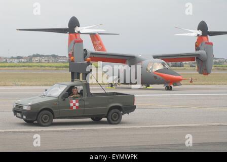 Tiltrotor Flugzeug Bell / Agusta Westland AW609 Stockfoto