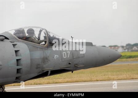 Italienische Marine, vertikalen Take-off Flugzeuge AV-8 b "Harrier" Stockfoto