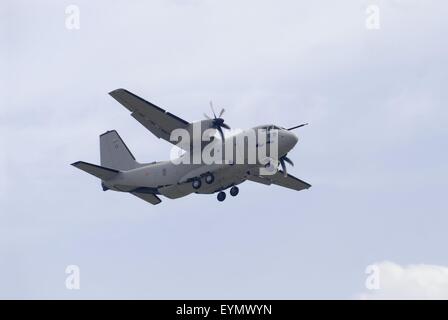 Italienische Luftwaffe, taktisches Transportflugzeug C 27 J Spartan Stockfoto