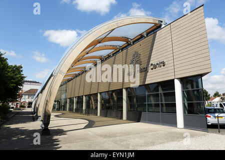 Hull History Centre in Hull, England. Das Zentrum hält eine Bibliothek und ein Archiv. Stockfoto