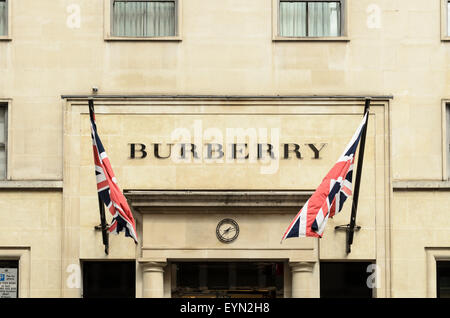 Die Burberry Store, Bond Street, London, UK Stockfoto