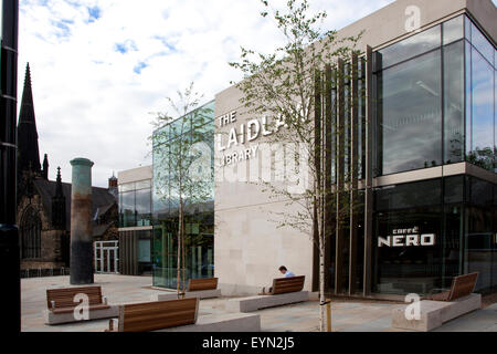 Äußere Foto des Laidlaw Bibliothek an der Leeds University Stockfoto