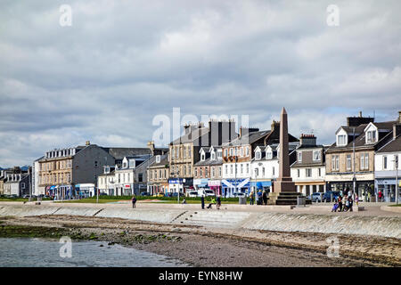 Helensburgh Meer gelegen mit Blick auf Fluss Clyde in Schottland Argyll & Bute Stockfoto