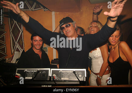 Flavio Briatore in Billionaire Club Party Porto Cervo, Costa Smeralda Italien Stockfoto