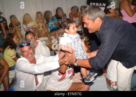 Flavio Briatore in Billionaire Club Party Porto Cervo, Costa Smeralda Italien Stockfoto