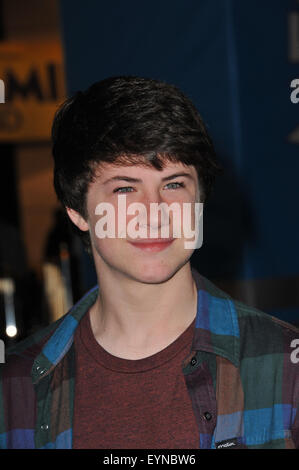 LOS ANGELES, CA - 30. Oktober 2010: Dylan Minnette an der Los-Angeles-premiere von "MegaMind" in Manns Chinese Theatre in Hollywood. Stockfoto