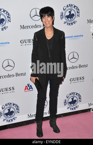 LOS ANGELES, CA - 23. Oktober 2010: Diane Warren am 32. Jahrestag Karussell der Hoffnung Ball im Beverly Hilton Hotel. Stockfoto