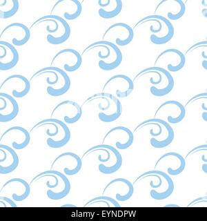 Vektor nahtlose weißen Hintergrund mit einem sich wiederholenden Muster Stock Vektor