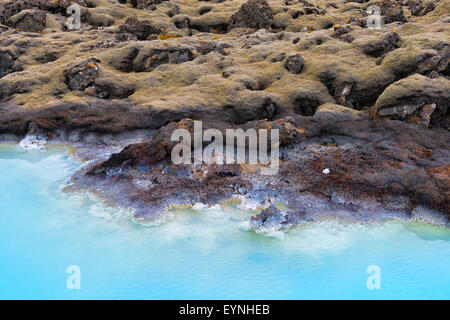 Blue Lagoon Resort in der Nähe von Reykjavik, Island Stockfoto